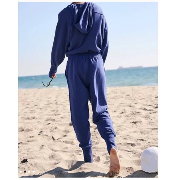 Free People Training Day Jumpsuit Indigo Blue π LAST ONE IN STOCK - Picture 11 of 14